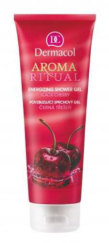 Dermacol Aroma Ritual Povzbuzující sprchový gel černá třešeň 250 ml Dermacol