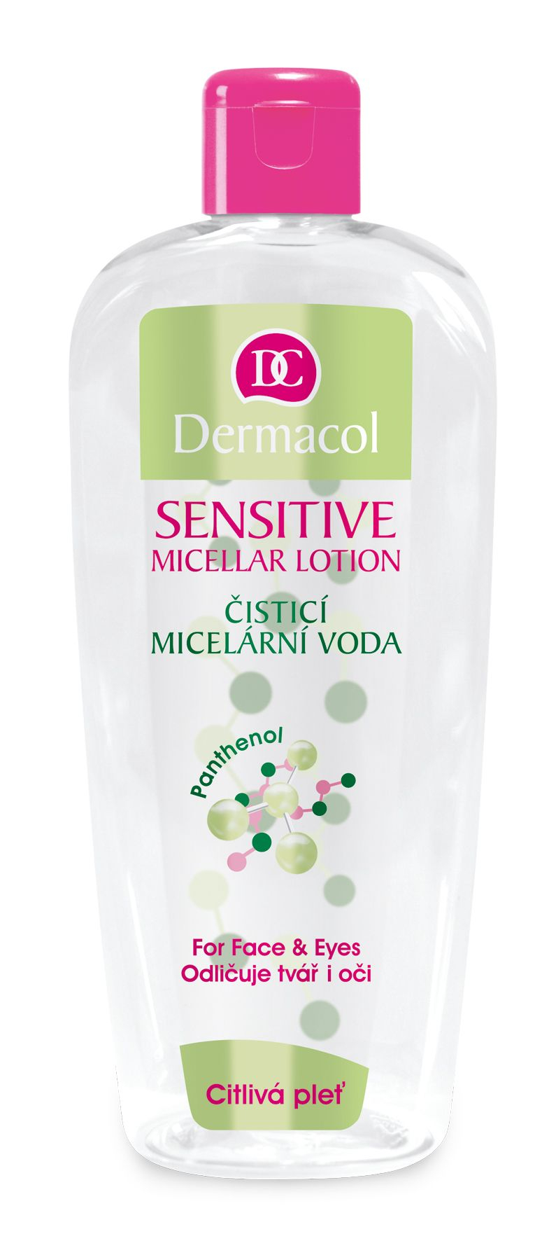 Dermacol Sensitive Čisticí micelární voda 400 ml Dermacol