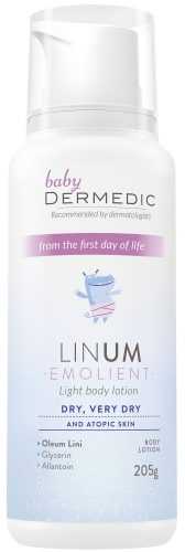 Dermedic Baby Linum Emolient tělový balzám pro suchou až atopickou pokožku 205 g Dermedic