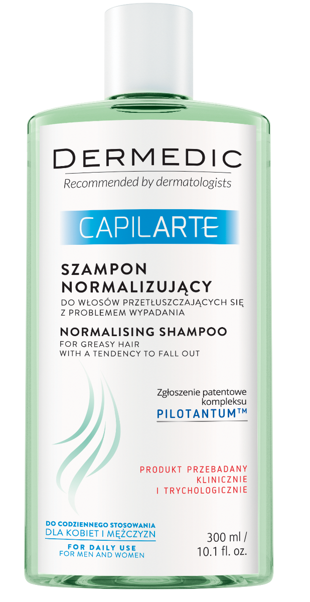 Dermedic Capilarte šampon pro mastné vlasy proti vypadávání 300 ml Dermedic