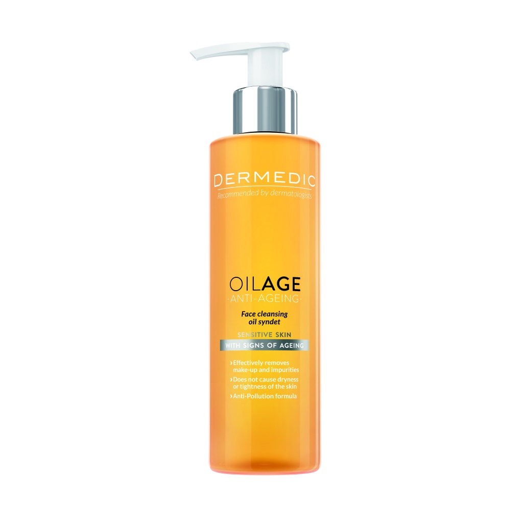 Dermedic Oilage Anti-Ageing olejový syndet na mytí obličeje 200 ml Dermedic