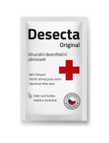 Desecta Original Virucidní dezinfekční ubrousek 5 g Desecta
