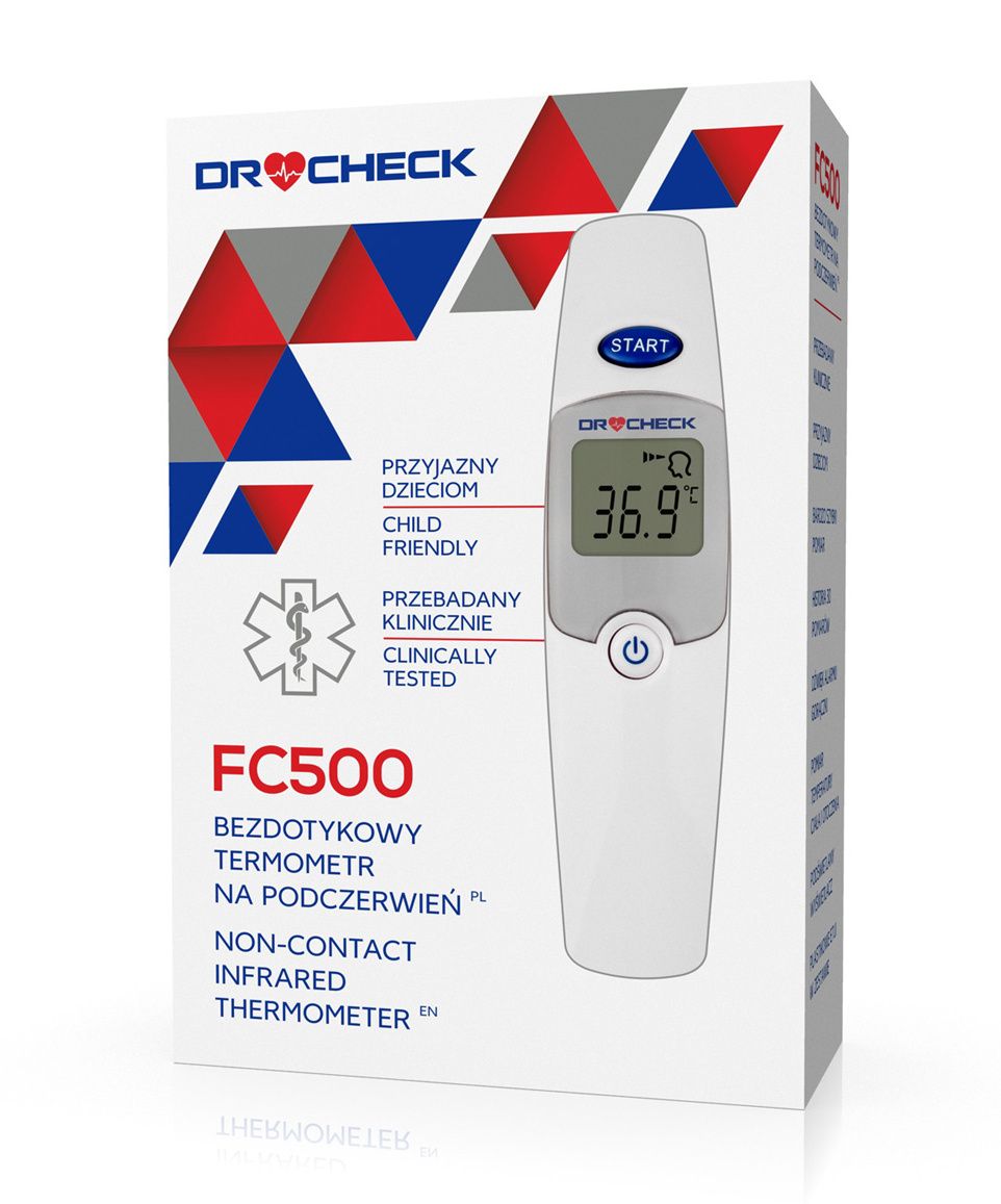 Diagnostic DR CHECK FC500 bezdotykový infračervený teploměr Diagnostic