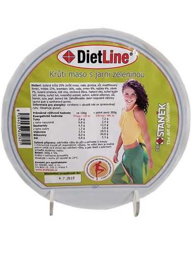 DietLine Krůtí maso s jarní zeleninou 300 g DietLine