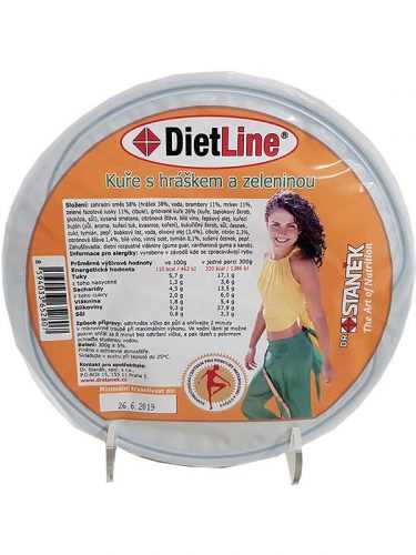 DietLine Kuře s hráškem a zeleninou 300 g DietLine