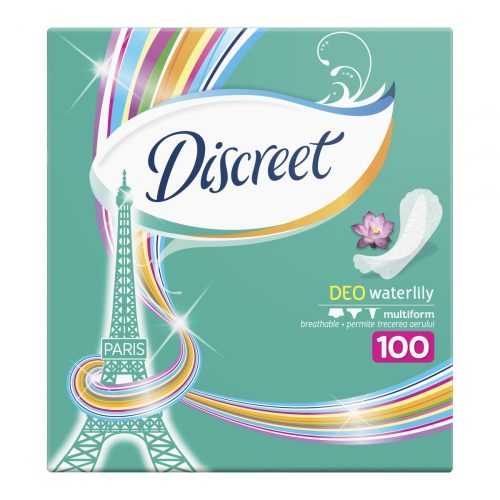 Discreet DEO Waterlily intimky 100 ks Discreet