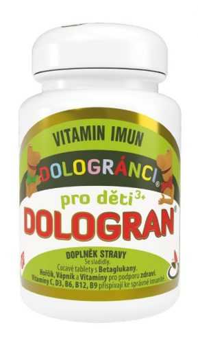 Dologran pro děti DOLOGRÁNCI Vitamin Imun 60 cucavých tablet Dologran