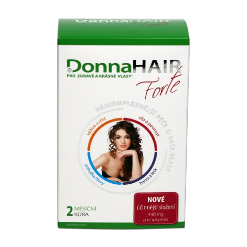 Donna Hair FORTE 2měsíční kúra 60 tobolek Donna Hair