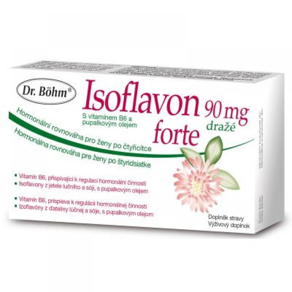 Dr. Böhm Isoflavon forte 90 mg 30 dražé Dr. Böhm
