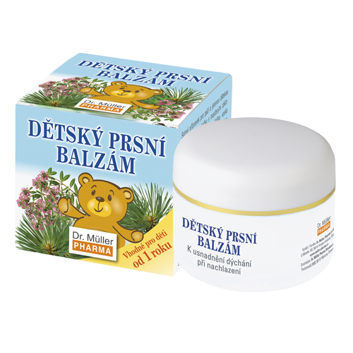 Dr. Müller Dětský prsní balzám 50 ml Dr. Müller