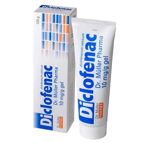 Dr. Müller Diclofenac 10 mg/g gel 120 g Dr. Müller