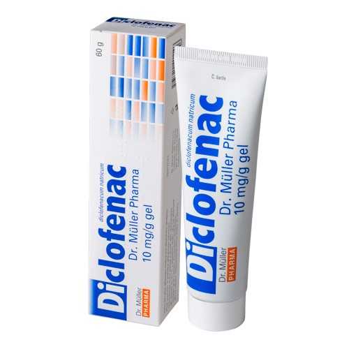 Dr. Müller Diclofenac 10 mg/g gel 60 g Dr. Müller