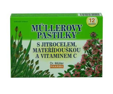 Dr. Müller Müllerovy pastilky s jitrocelem