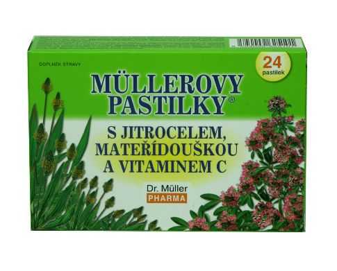 Dr. Müller Müllerovy pastilky s jitrocelem