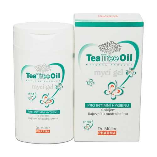 Dr. Müller Tea Tree Oil Mycí gel pro intimní hygienu 200 ml Dr. Müller