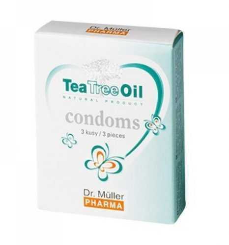 Dr. Müller Tea Tree Oil kondomy 3 ks Dr. Müller