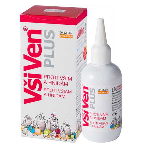 Dr. Müller VšiVen PLUS proti vším a hnidám 120 ml Dr. Müller