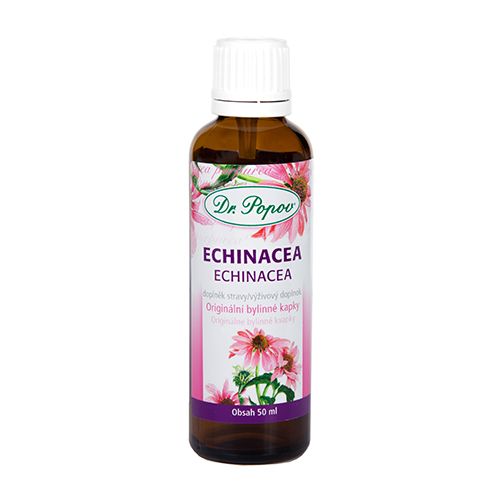 Dr. Popov Echinacea bylinné kapky 50 ml Dr. Popov