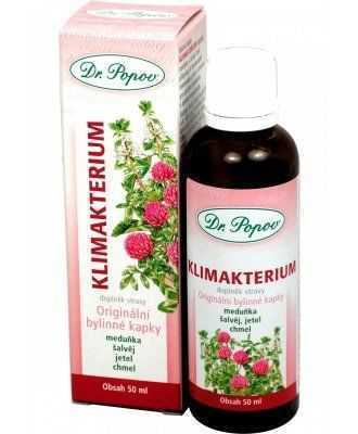 Dr. Popov Klimakterium bylinné kapky 50 ml Dr. Popov