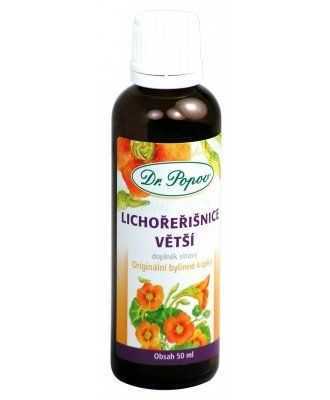 Dr. Popov Lichořeřišnice větší bylinné kapky 50 ml Dr. Popov