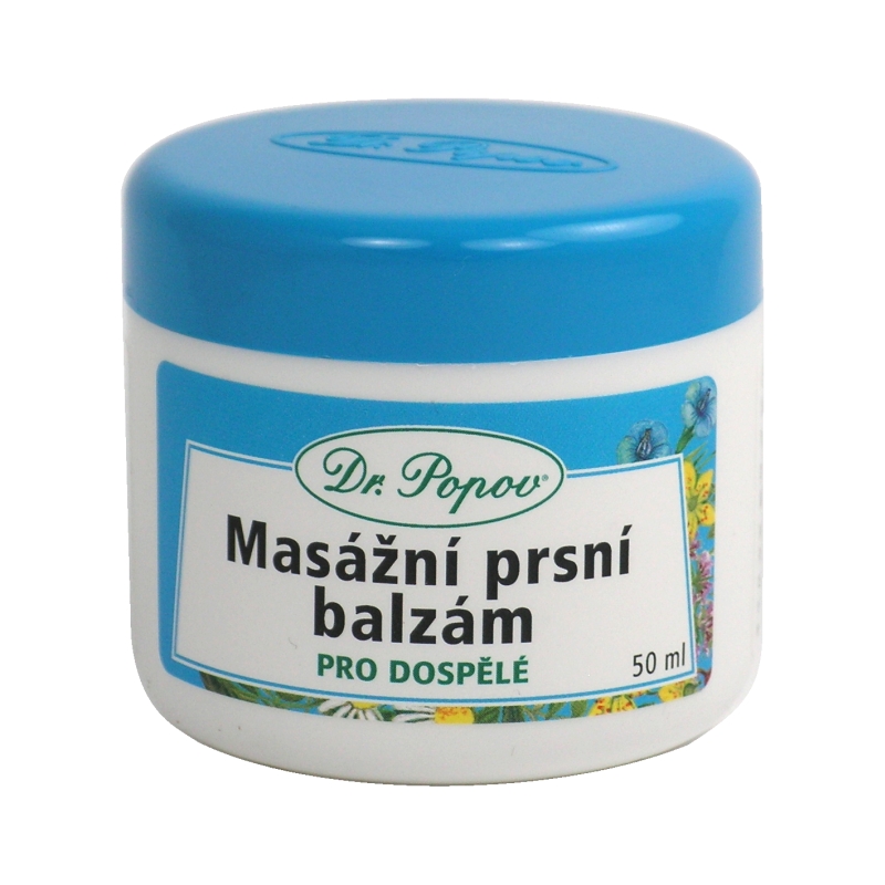 Dr. Popov Masážní prsní balzám pro dospělé 50 ml Dr. Popov