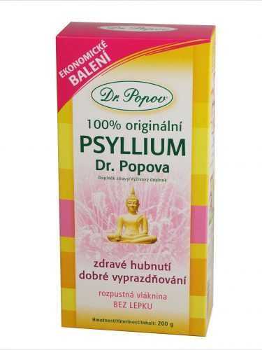 Dr. Popov Psyllium indická rozpustná vláknina 200 g Dr. Popov