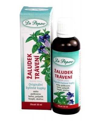 Dr. Popov Žaludek-trávení bylinné kapky 50 ml Dr. Popov
