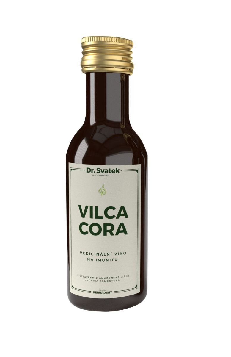 Dr. Svatek VILCACORA sladové víno na imunitu 250 ml Dr. Svatek