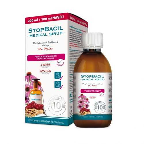 Dr. Weiss STOPBACIL Medical sirup 200+100 ml Dr. Weiss
