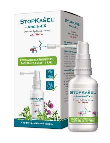 Dr. Weiss STOPKAŠEL Angin-EX bylinný sprej 30 ml Dr. Weiss