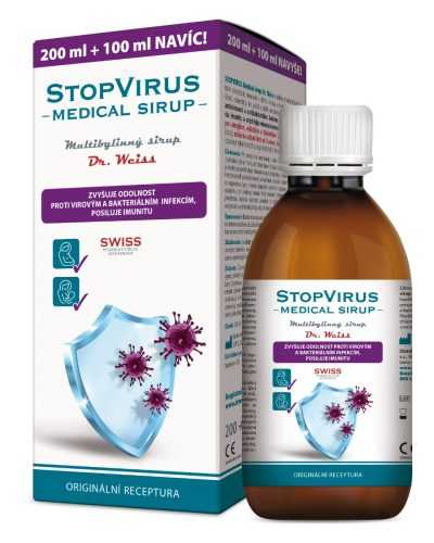 Dr. Weiss STOPVIRUS Medical sirup 200+100 ml Dr. Weiss