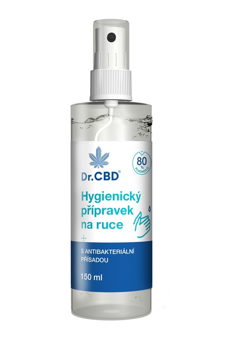 Dr.CBD Hygienický přípravek na ruce s antibakteriální přísadou 150 ml Dr.CBD