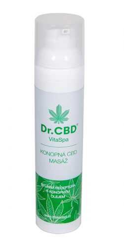 Dr.CBD VitaSpa Konopná CBD masáž 100 ml Dr.CBD