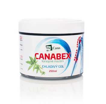 Dr.Cann CANABEX konopné mazání chladivý gel 250 ml Dr.Cann
