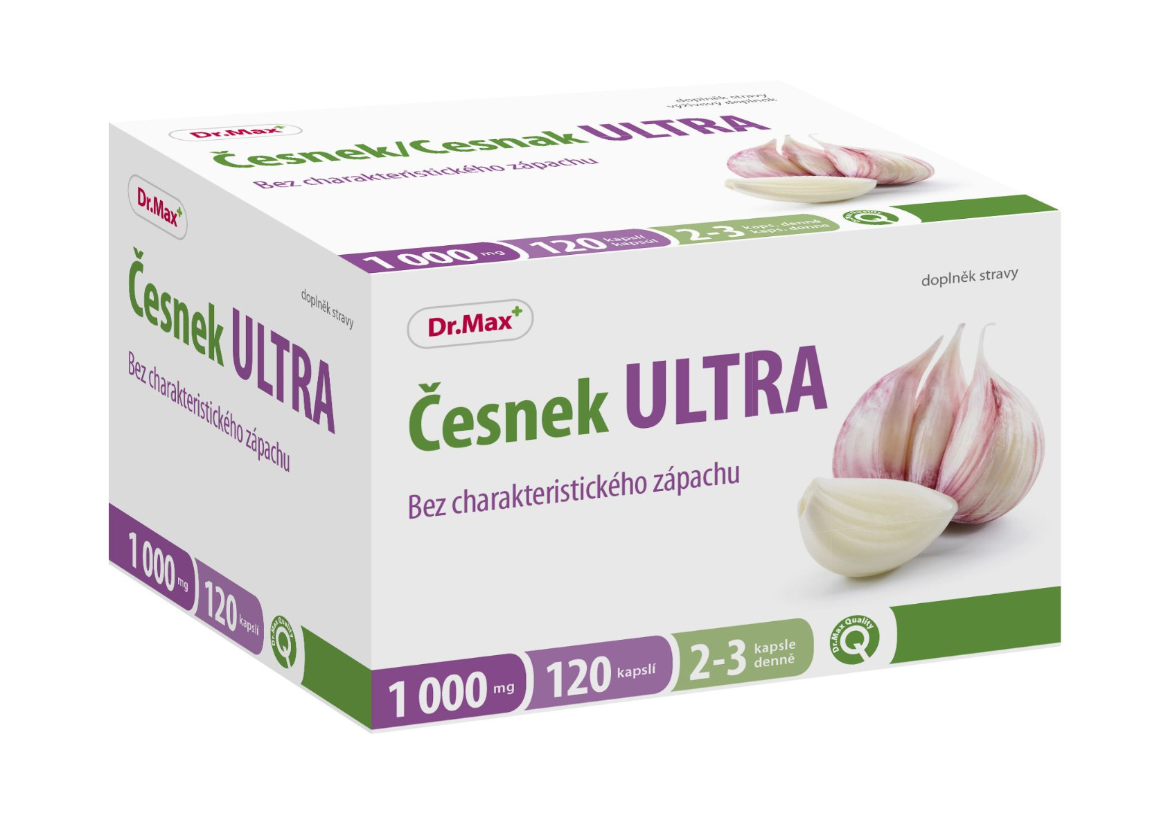 Dr.Max Česnek ULTRA 120 kapslí Dr.Max