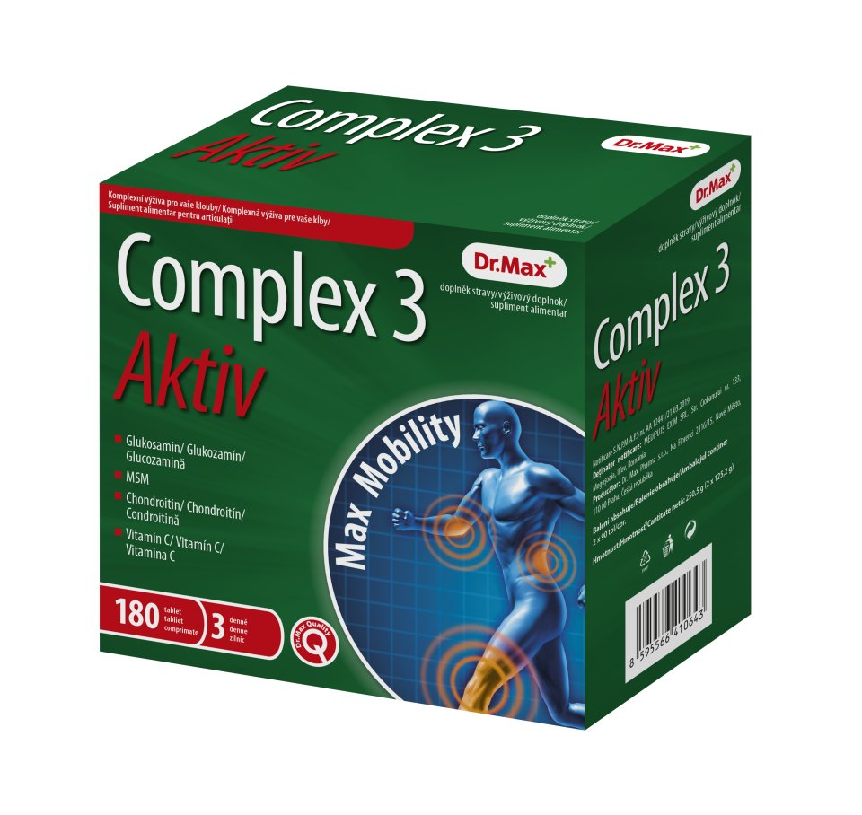 Dr.Max Complex 3 Aktiv 180 tablet Dr.Max