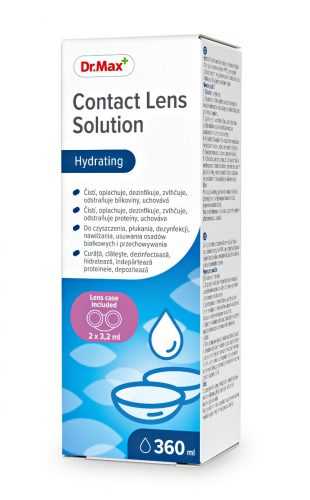 Dr.Max Contact Lens Solution roztok na kontaktní čočky 360 ml Dr.Max