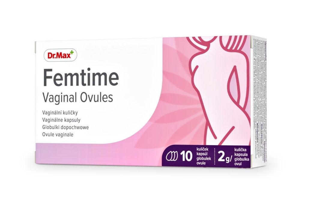 Dr.Max Femtime Vaginal Ovules 10 ks Dr.Max