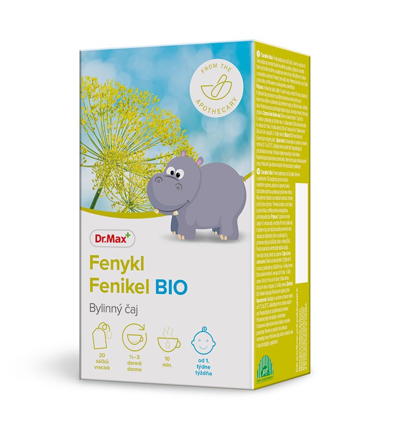 Dr.Max Fenykl BIO bylinný čaj 20 sáčků Dr.Max
