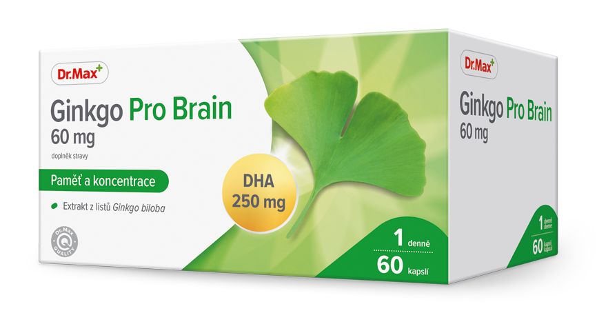 Dr.Max Ginkgo ProBrain 60 kapslí Dr.Max