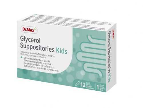 Dr.Max Glycerol Suppositories For Kids 12 čípků Dr.Max