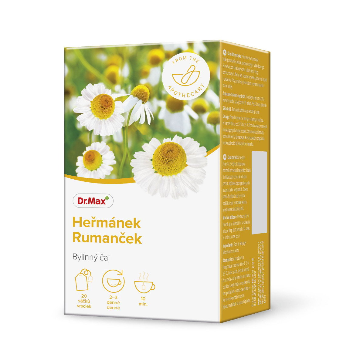 Dr.Max Heřmánek bylinný čaj 20x1