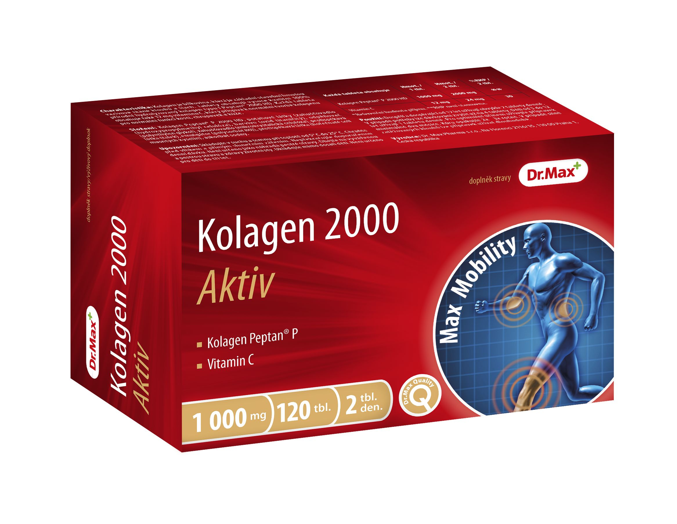 Dr.Max Kolagen 2000 Aktiv 120 tablet Dr.Max
