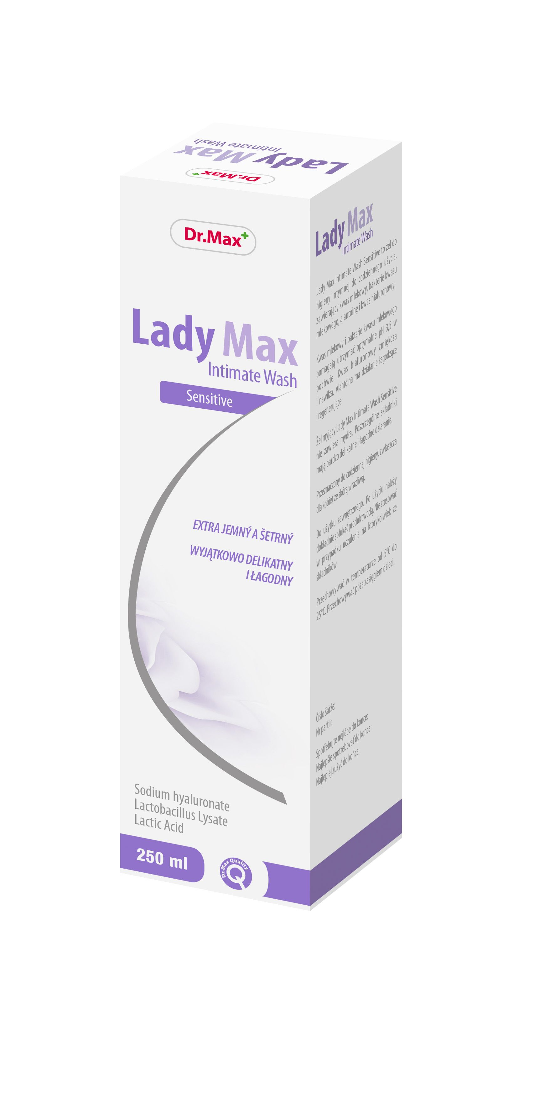 Dr.Max Lady Max Intimate wash sensitive 250 ml Dr.Max