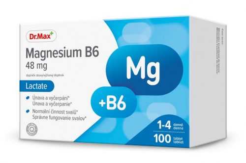 Dr.Max Magnesium B6 48 mg Lactate 100 tablet Dr.Max