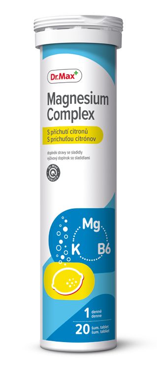 Dr.Max Magnesium Complex 20 šumivých tablet Dr.Max