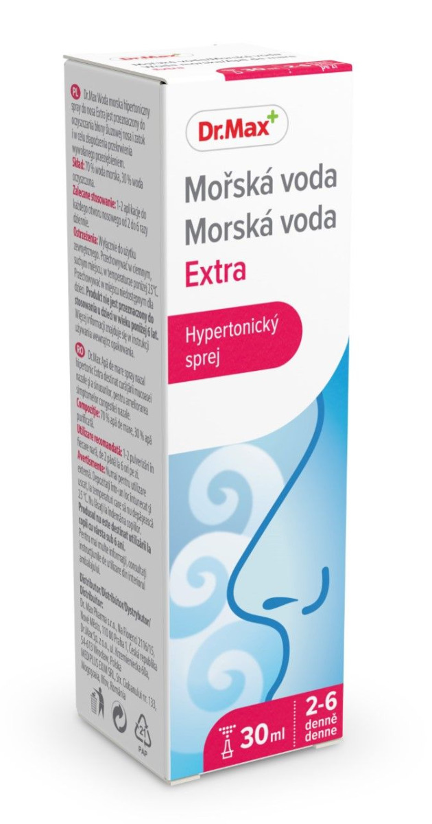 Dr.Max Mořská voda Extra hypertonická 6+ 30 ml Dr.Max