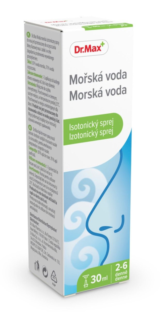 Dr.Max Mořská voda isotonická 6+ 30 ml Dr.Max