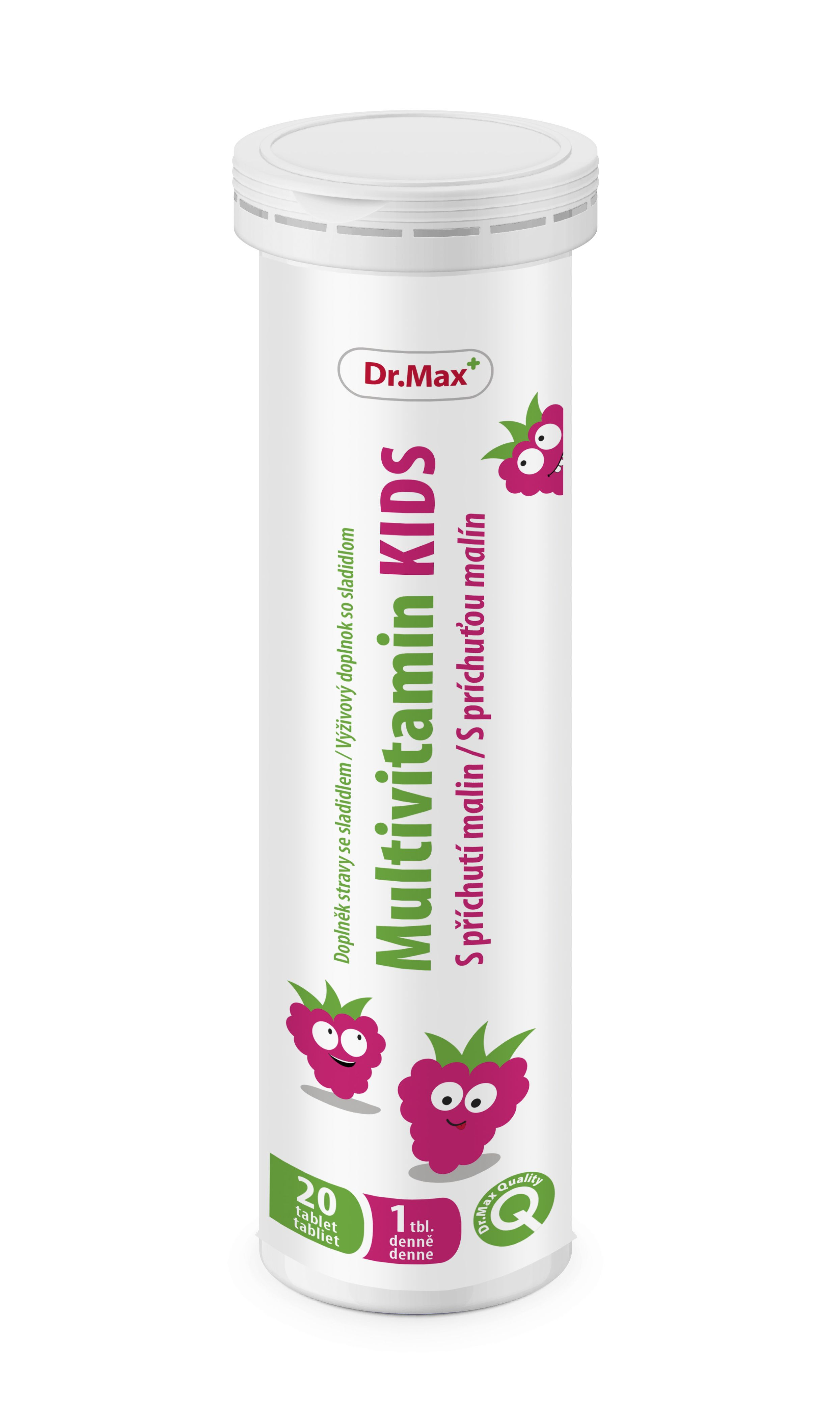 Dr.Max Multivitamin KIDS 20 šumivých tablet Dr.Max