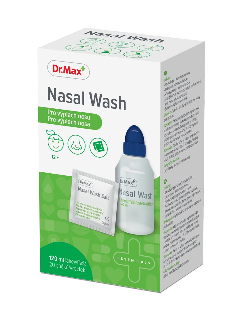 Dr.Max Nasal Wash 120 ml + 20 sáčků Dr.Max